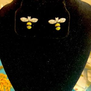 Gold tone tiny BEES